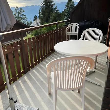 Maisonette Mit Bergsicht Daire Bürchen
