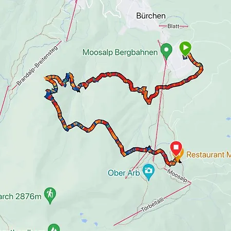 Maisonette Mit Bergsicht 公寓 *